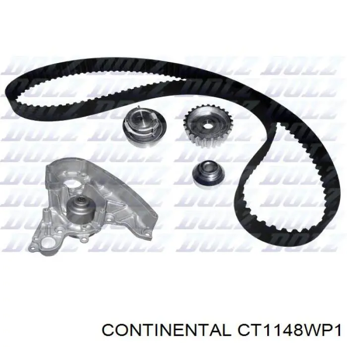 CT1148WP1 Continental/Siemens kit correa de distribución