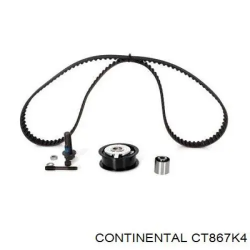 CT867K4 Continental/Siemens kit correa de distribución