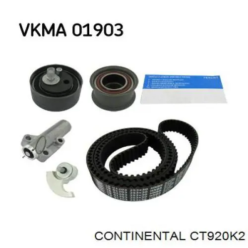 CT920K2 Continental/Siemens kit correa de distribución