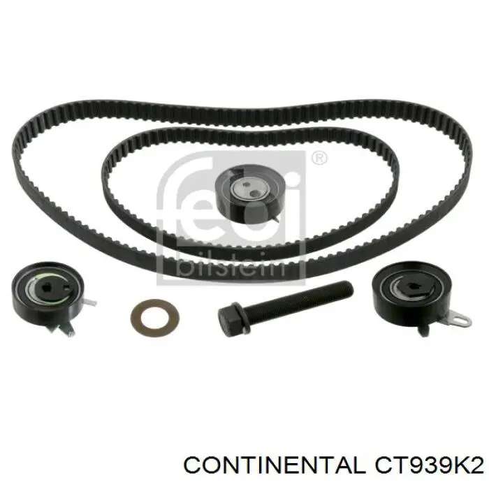 CT939K2 Continental/Siemens kit correa de distribución