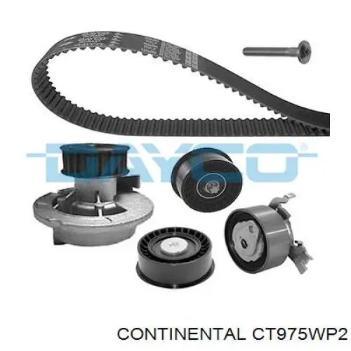 CT975WP2 Continental/Siemens kit correa de distribución