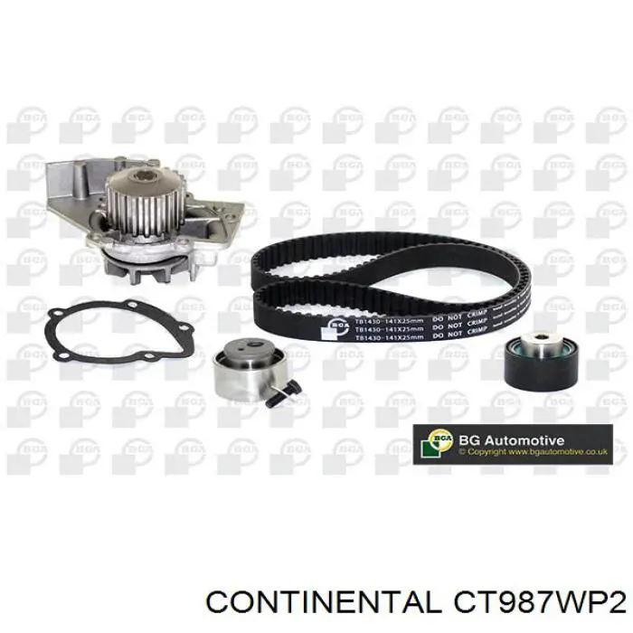 CT987WP2 Continental/Siemens kit correa de distribución