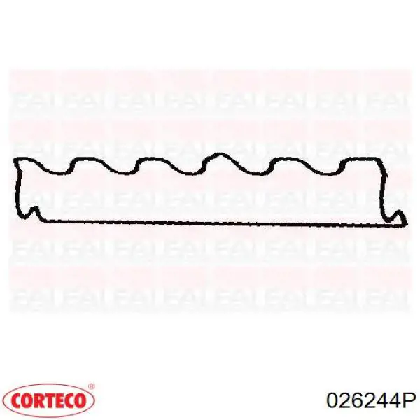 026244P Corteco junta de la tapa de válvulas del motor
