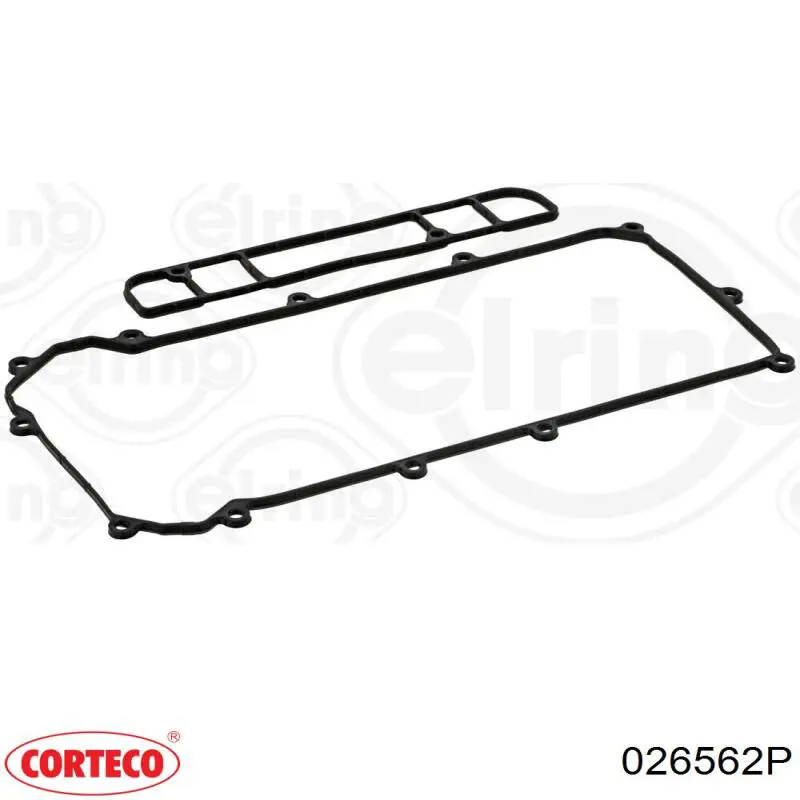 026562P Corteco juego de juntas, tapa de culata de cilindro, anillo de junta