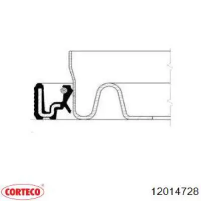 12014728 Corteco anillo retén, árbol de levas
