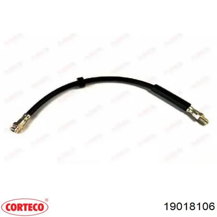 19018106 Corteco tubo flexible de frenos trasero