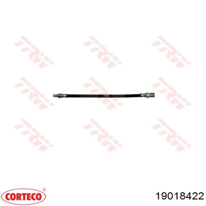 19018422 Corteco tubo flexible de frenos trasero