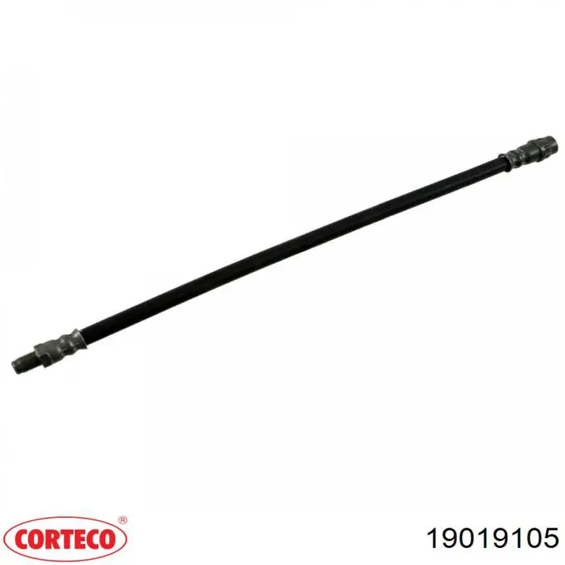 19019105 Corteco tubo flexible de frenos trasero