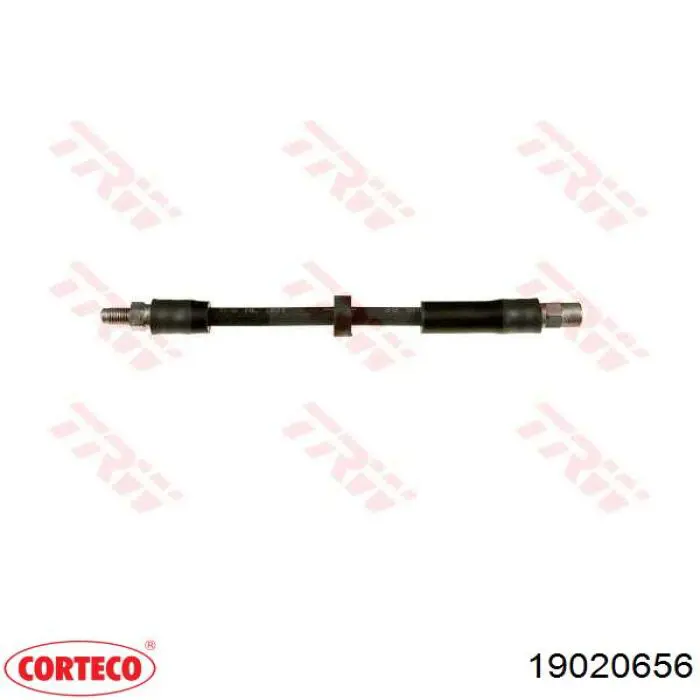 19020656 Corteco tubo flexible de frenos trasero