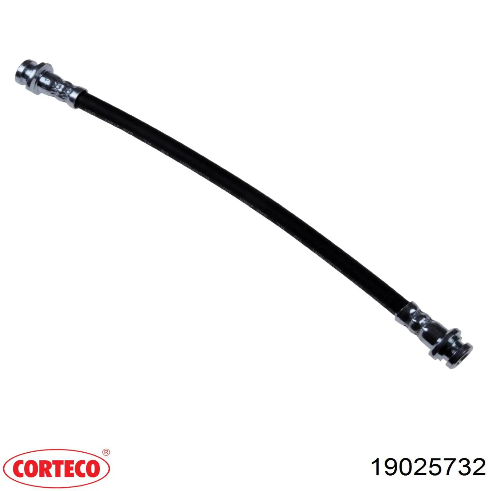 19025732 Corteco tubo flexible de frenos trasero