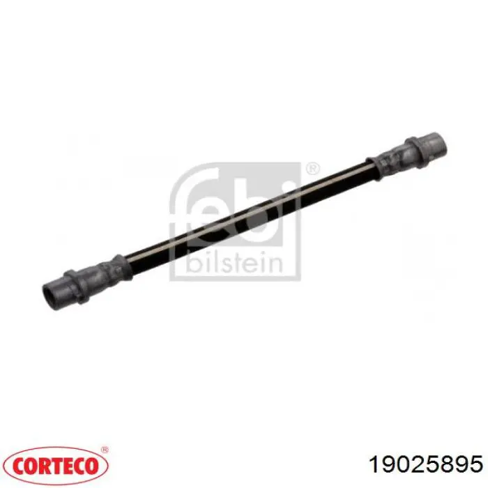 19025895 Corteco tubo flexible de frenos trasero