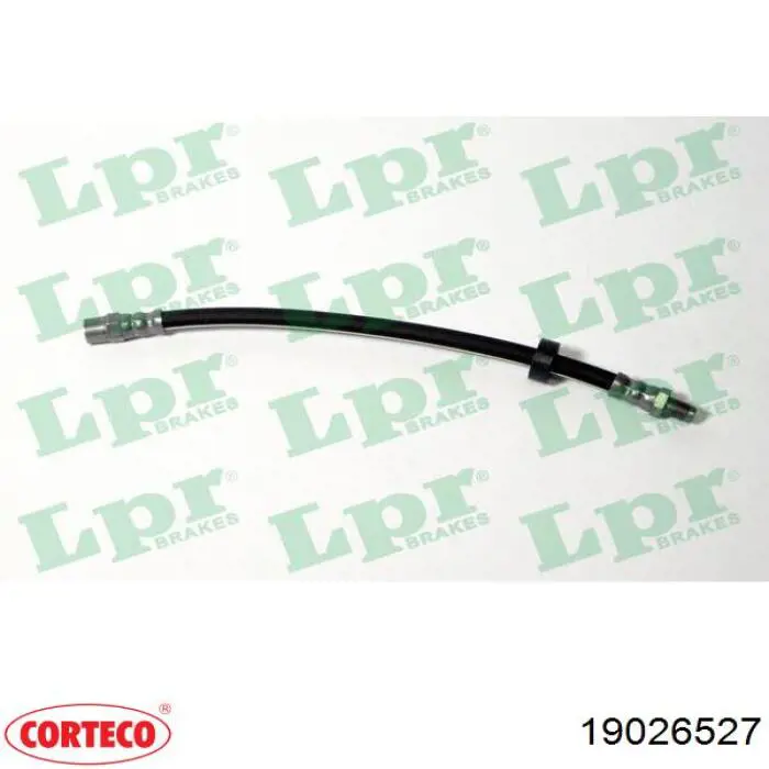 19026527 Corteco tubo flexible de frenos trasero