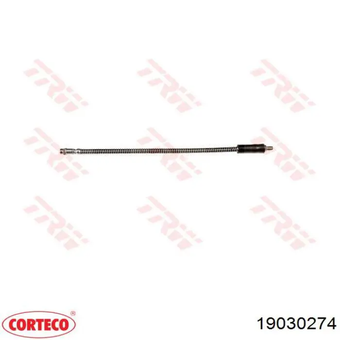 19030274 Corteco tubo flexible de frenos trasero