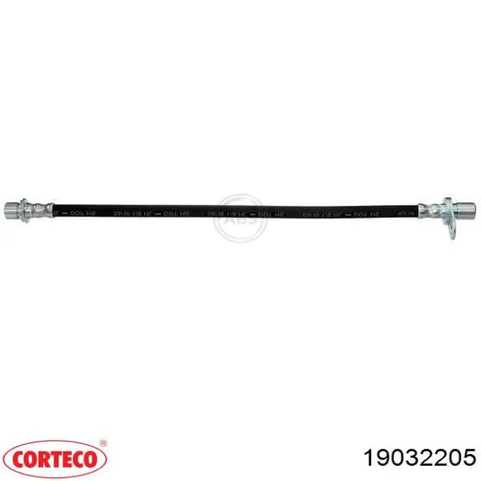 19032205 Corteco tubo flexible de frenos trasero izquierdo