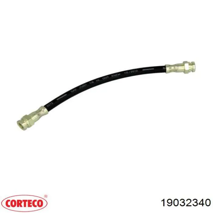 19032340 Corteco tubo flexible de frenos trasero