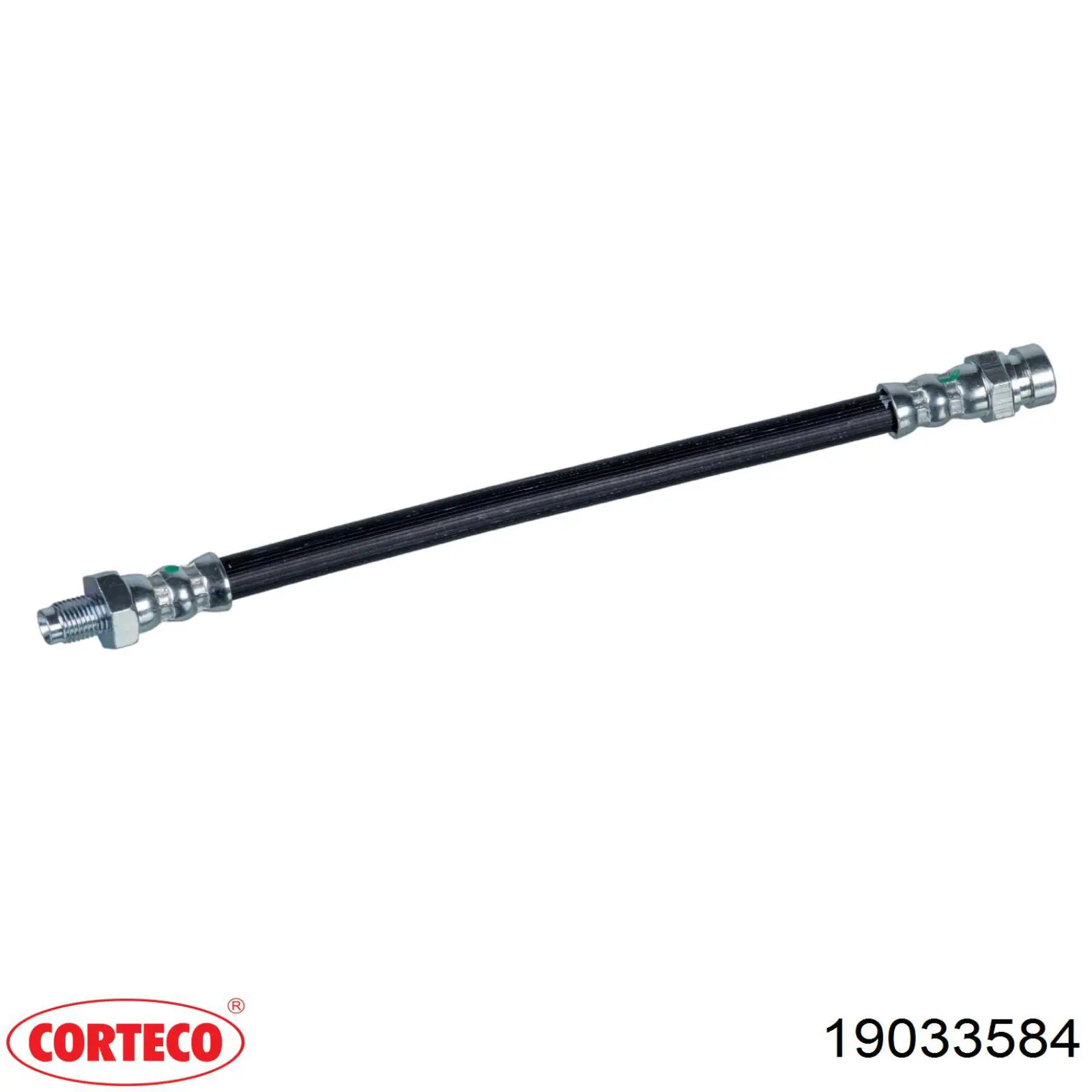 19033584 Corteco tubo flexible de frenos trasero