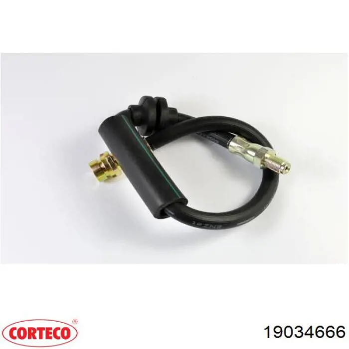 19034666 Corteco tubo flexible de frenos trasero