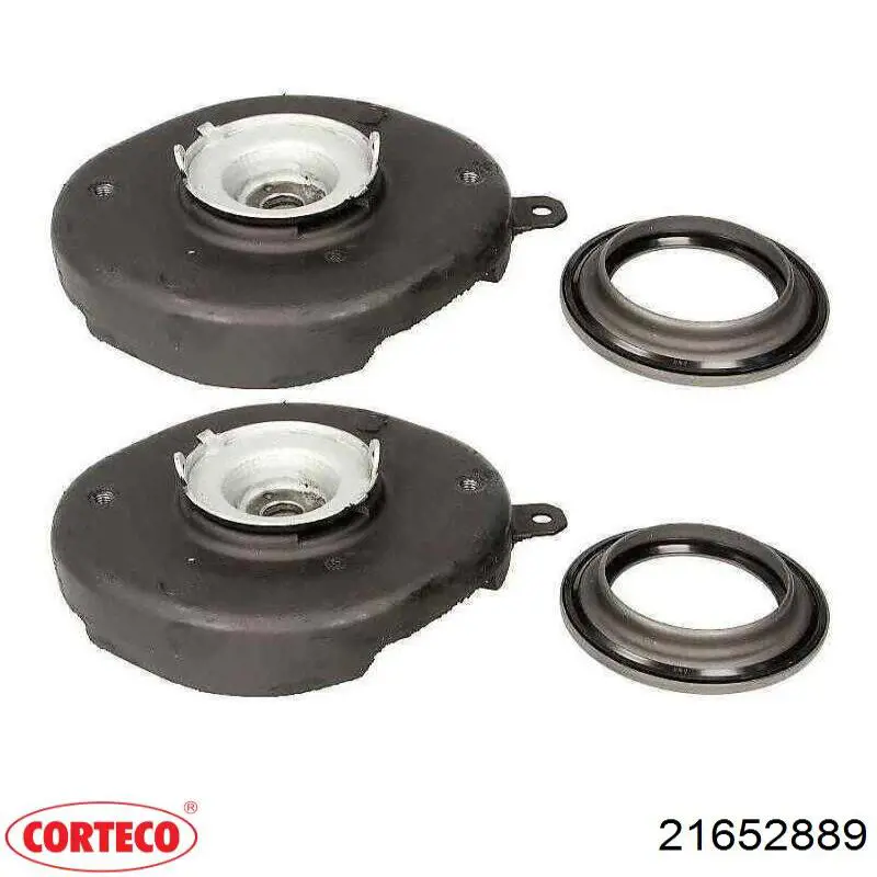 21652889 Corteco soporte amortiguador delantero