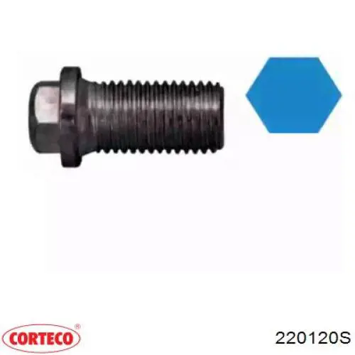 220120S Corteco tapón roscado, colector de aceite