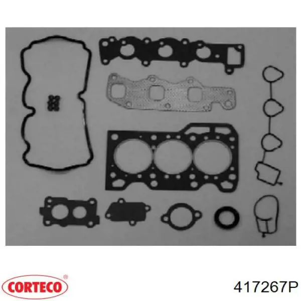 417267P Corteco juego de juntas de motor, completo, superior