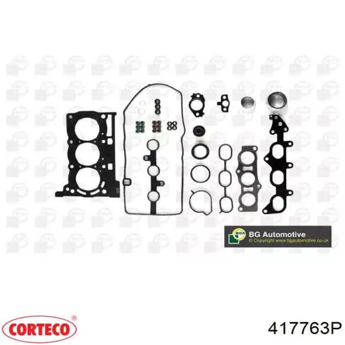 417763P Corteco juego de juntas de motor, completo, superior