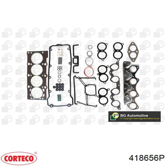 418656P Corteco juego de juntas de motor, completo, superior