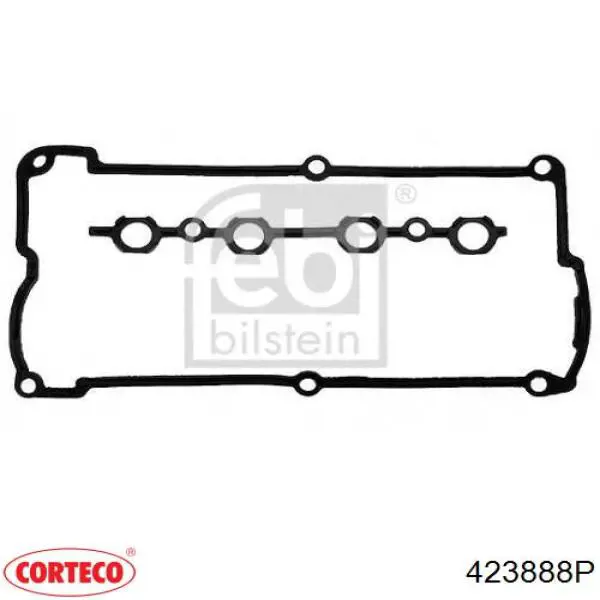 423888P Corteco juego de juntas, tapa de culata de cilindro, anillo de junta