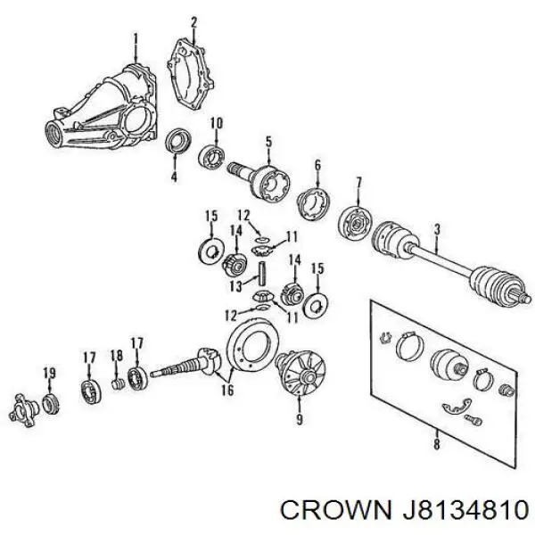 J8134810 Crown 