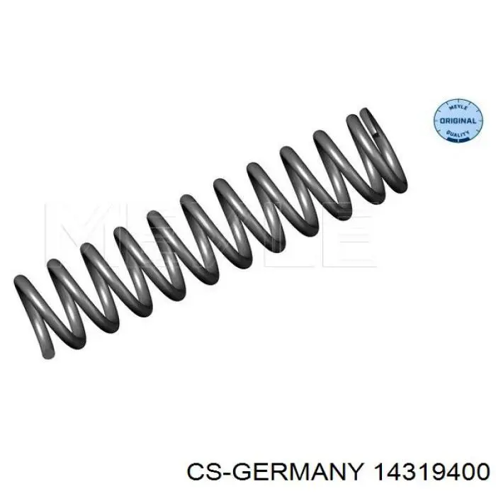 14.319.400 CS Germany muelle de suspensión eje delantero