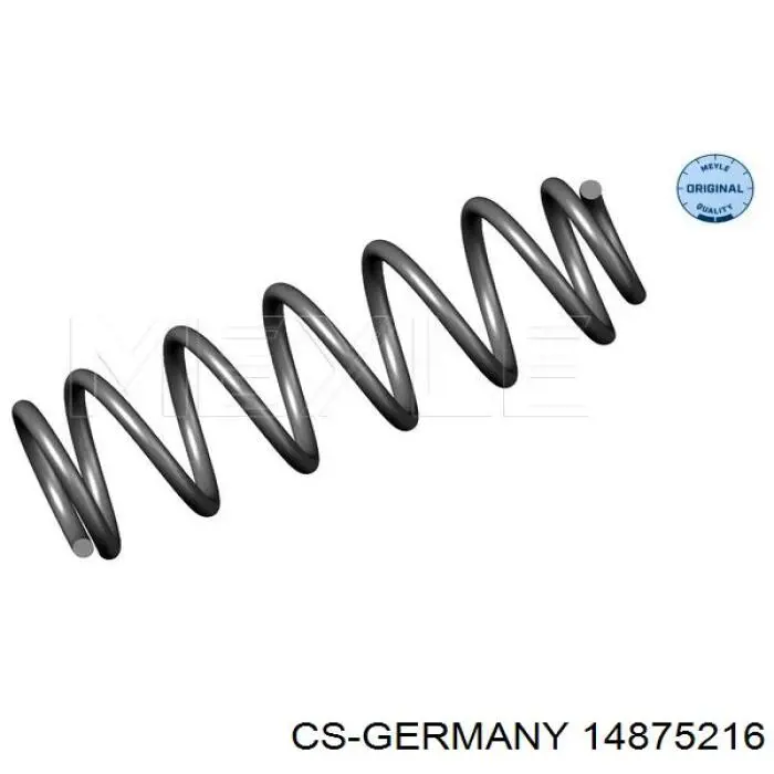 14875216 CS Germany muelle de suspensión eje trasero