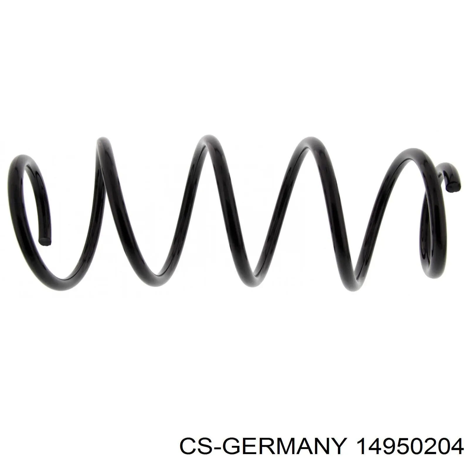 14.950.204 CS Germany muelle de suspensión eje delantero