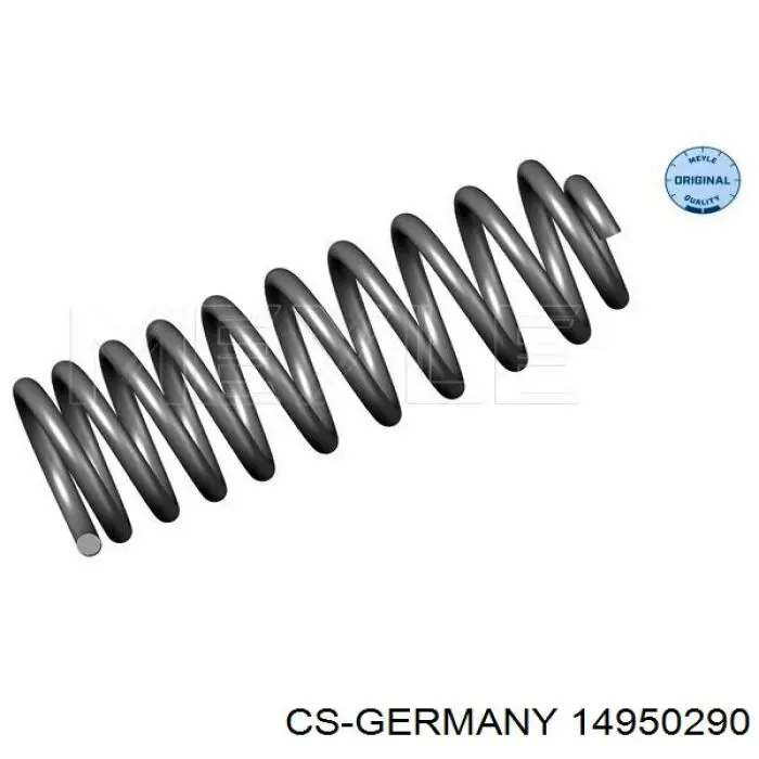 14.950.290 CS Germany muelle de suspensión eje trasero