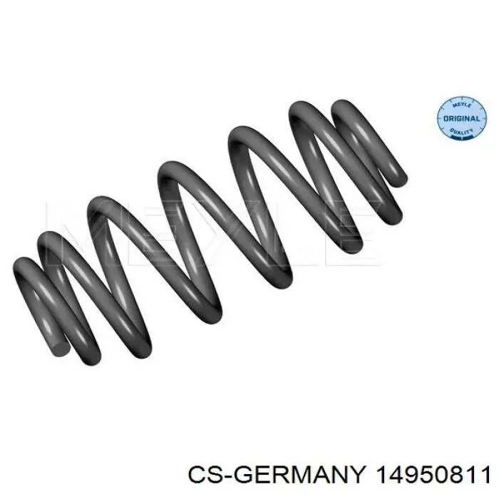 14950811 CS Germany muelle de suspensión eje trasero