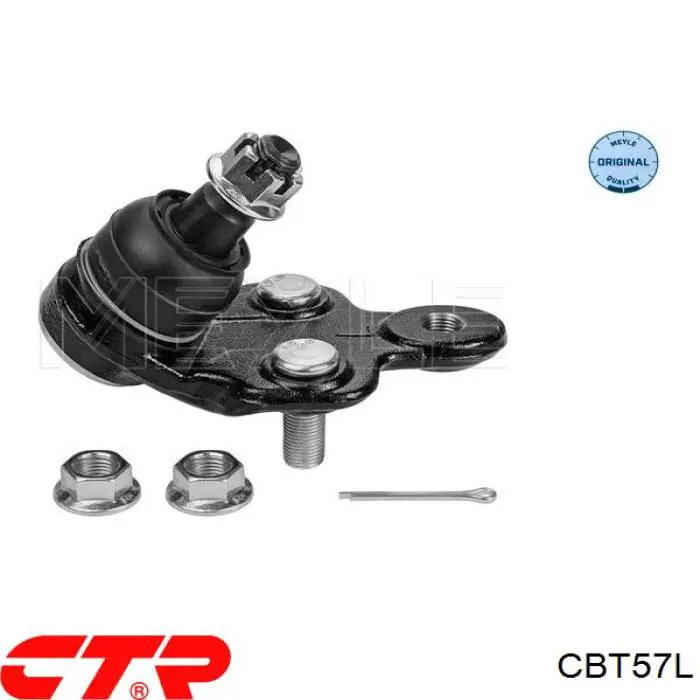 CBT57L CTR rótula de suspensión inferior izquierda