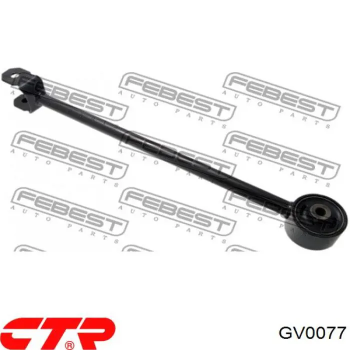 GV0077 CTR suspensión, brazo oscilante, eje trasero