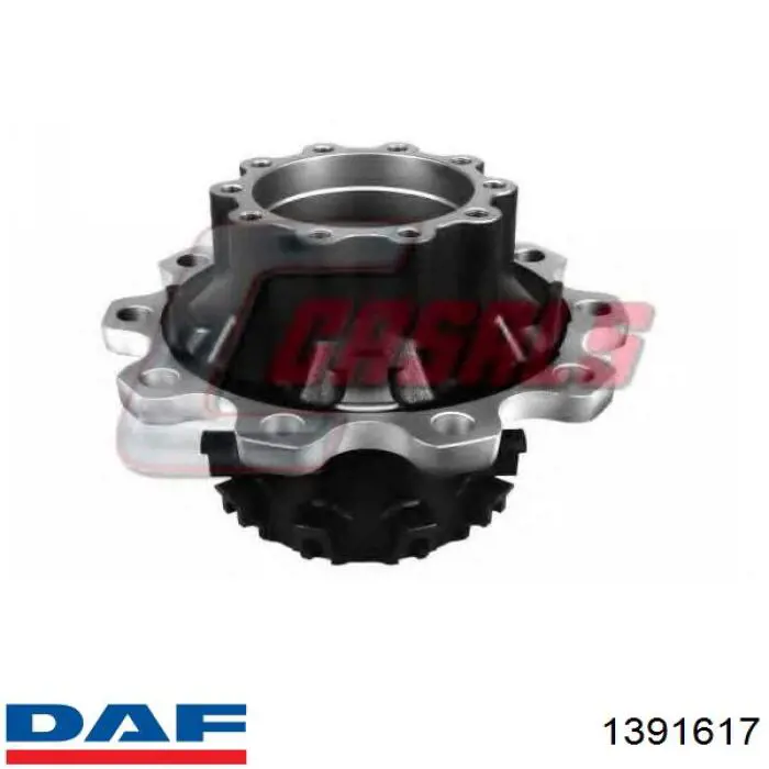  Cubo de rueda trasero para DAF 95 