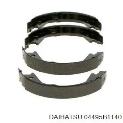 04495B1140 Daihatsu zapatas de frenos de tambor traseras