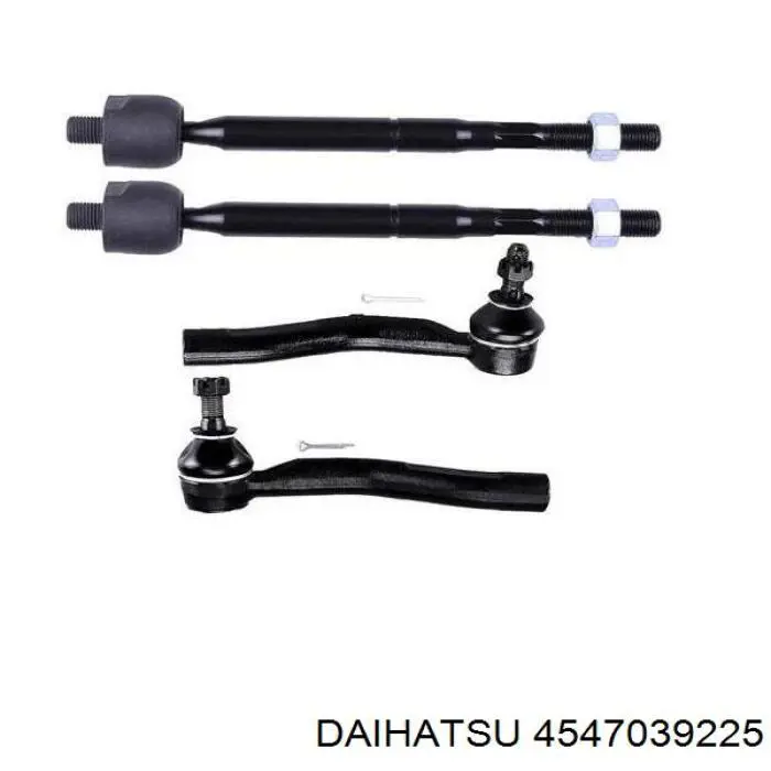 4547039225 Daihatsu rótula barra de acoplamiento exterior