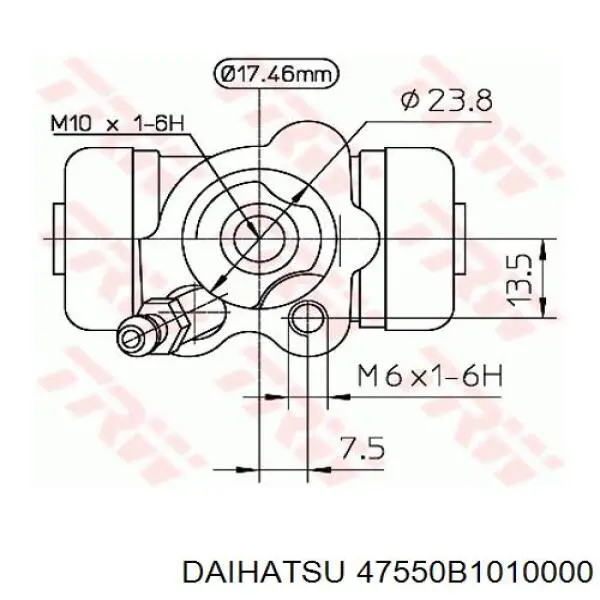 47550B1010000 Daihatsu 