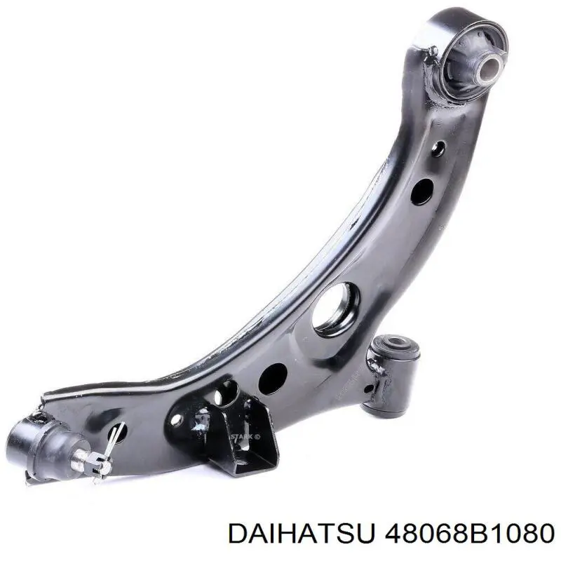 48068B1080 Daihatsu barra oscilante, suspensión de ruedas delantera, inferior derecha