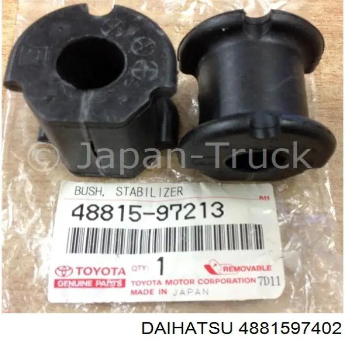 48815-97402 Daihatsu casquillo de barra estabilizadora delantera