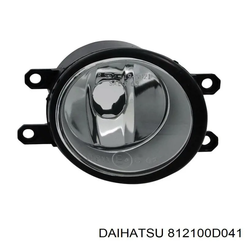 812100D041 Daihatsu faro antiniebla derecho