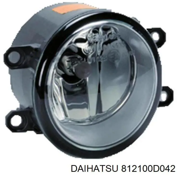 812100D042 Daihatsu faro antiniebla derecho