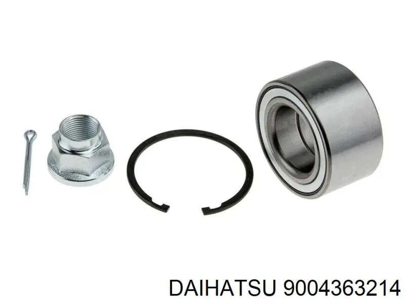 9004363214 Daihatsu cojinete de rueda delantero