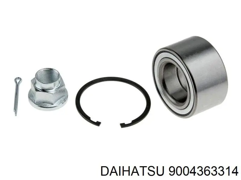 9004363314 Daihatsu cojinete de rueda delantero