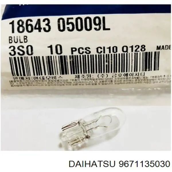 9671135030 Daihatsu junta torica de distribuidor