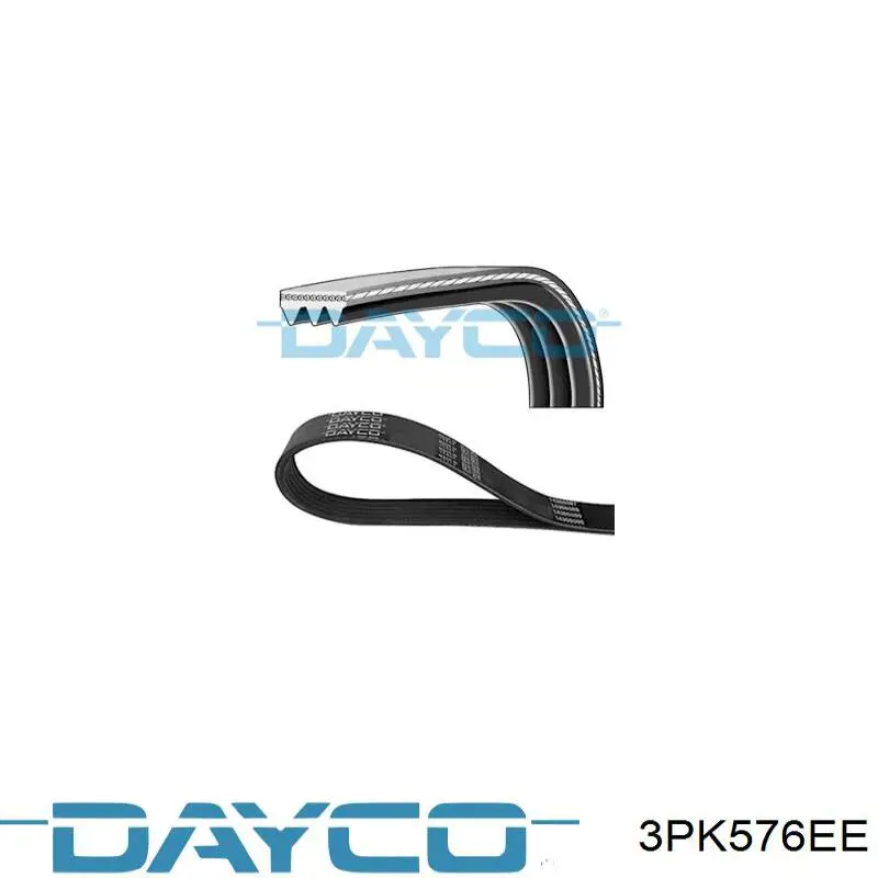 3PK576EE Dayco correa trapezoidal