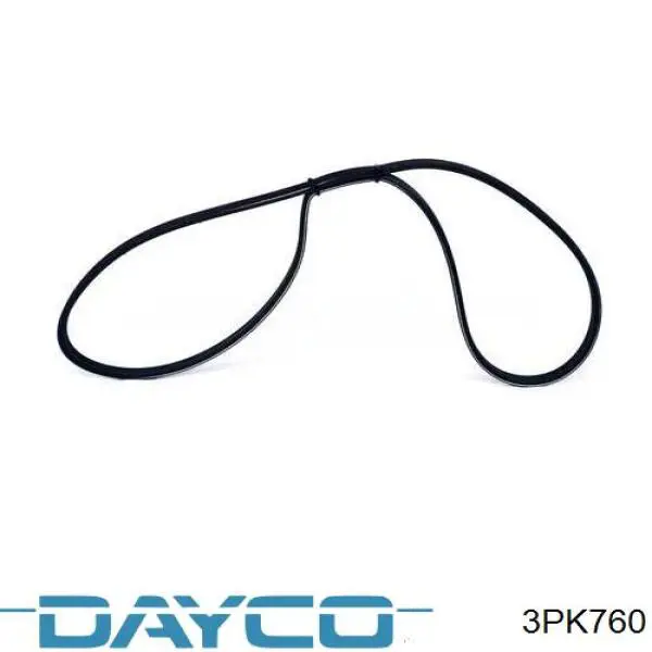 3PK760 Dayco correa trapezoidal