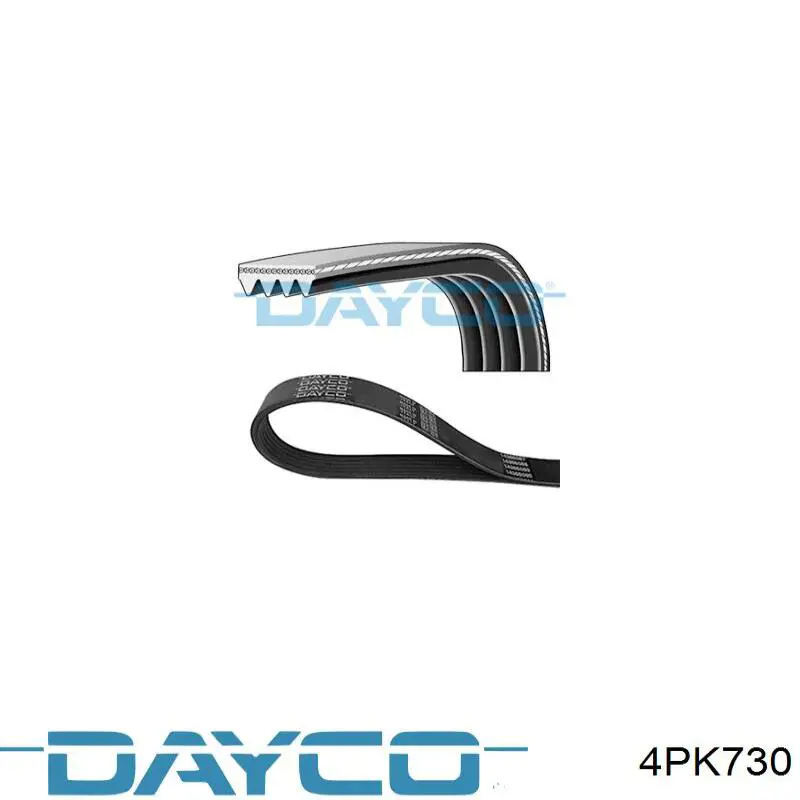 4PK730 Dayco correa trapezoidal