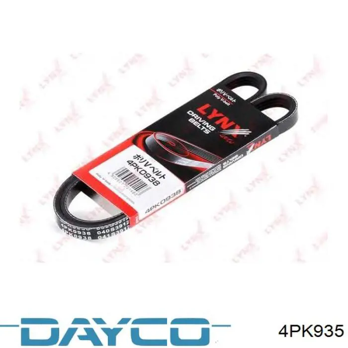 4PK935 Dayco correa trapezoidal